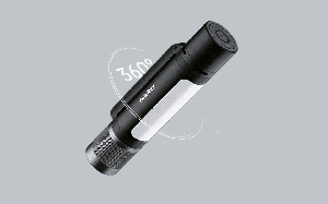 Многофункциональный фонарик со встроиной колонкой