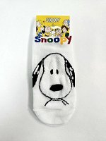 Носки женские, Snoopy, БЕЛЫЕ. Ю. Корея