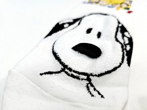 Носки женские, Snoopy, БЕЛЫЕ. Ю. Корея