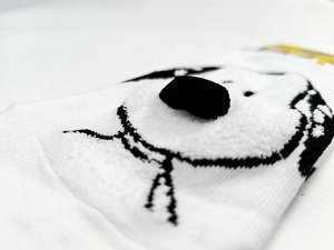 Носки женские, Snoopy, БЕЛЫЕ. Ю. Корея