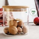Банчочки стекло для хранения на кухне