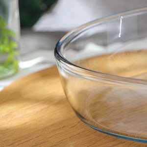 Форма для запекания и выпечки из жаропрочного стекла Borcam, 3 л