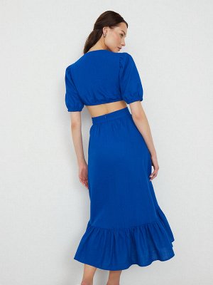 Платье-сарафан с открытой спиной