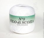 Filo Di Scozia №8 82 белый