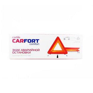 Знак аварийной остановки CARFORT, ГОСТ Р-41.27-2001, коробка (1/30)