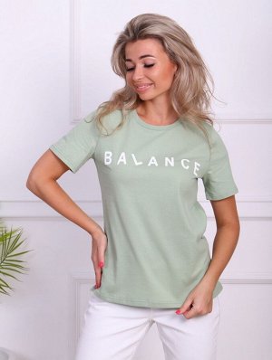 Футболка женская А-Balance(олива)