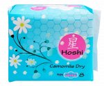 HOSHI Chamomile Dry Прокладки гигиенические д/критич.дней ночные Night Use (290мм), 8шт