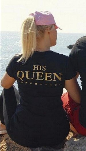 Стильная футболка "Королева" женская