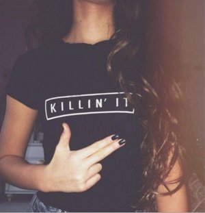 Стильная футболка "KILLIN"