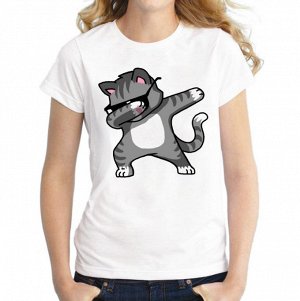 Стильная футболка "Кот"