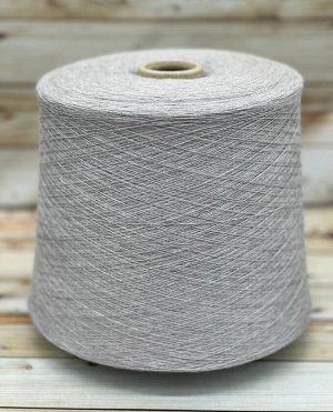 Пряжа для вязания 50 гр., Aquilar 50% вискоза 22% полиэстер 28% нейлон 2500м/100г Серый меланж