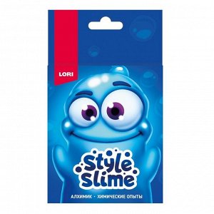 Химические опыты Style Slime «Голубой»
