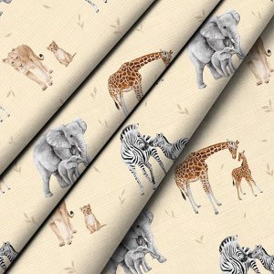 КПБ 1.5 перкаль "WENGE" kids (70х70) рис. 60028-2/30277-7 Mom and baby