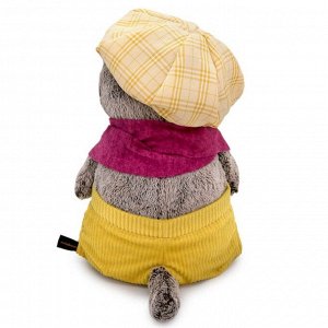 Мягкая игрушка «Басик в кепке и шарфе», 25 см