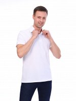 № М202.7 ФУТБОЛКА ПОЛО МУЖСКАЯ (Белый)