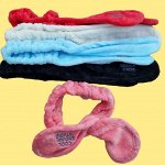 Повязка на голову мягкая косметическая