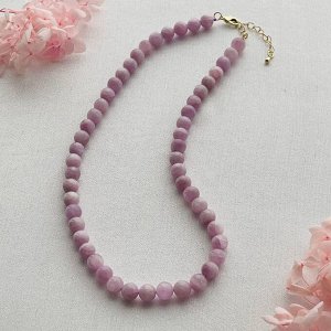 Бусы из Кунцита