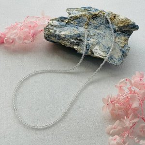 Бусы из Горного Хрусталя огранка