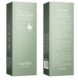 Восстанавливающая пенка для умывания с экстрактом авокадо SADOER, 100 гр