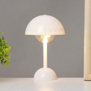 Ночник "Кьют" LED от батареек 3хLR44 белый 10х10х17 см RISALUX