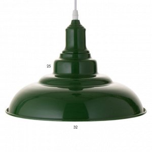 Светильник BayerLux "Лантер" E27 40Вт зеленый 31х31х21-121 см