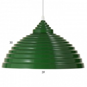 Светильник BayerLux "Этнер" E27 40Вт зеленый 39х39х28-128 см