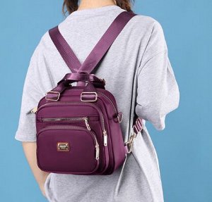 Рюкзак-сумка женский, повседневный, водонепроницаемый, нейлон