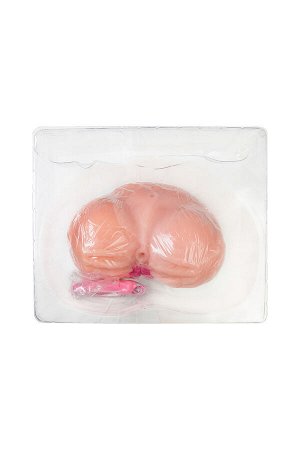 Мастурбатор реалистичный Juicy Pussy by TOYFA Nicole с вибрацией, вагина и анус, TPR, телесный