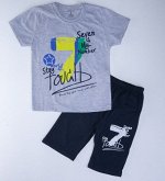 Костюм детский шорты и футболка для мальчика хлопок (Тимошка)