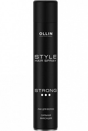 OLLIN STYLE Лак для волос сильной фиксации 500 мл, Оллин
