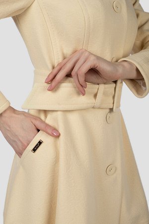 01-05206 Пальто женское демисезонное (пояс)