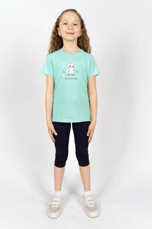 Комплект для девочки 41108 (футболка + бриджи)