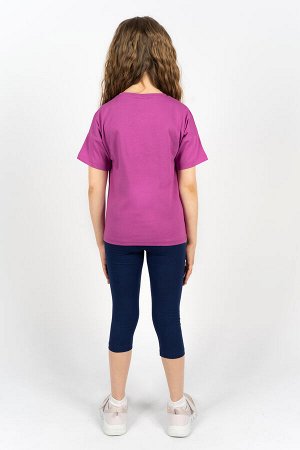Комплект для девочки 41104 (футболка+бриджи)
