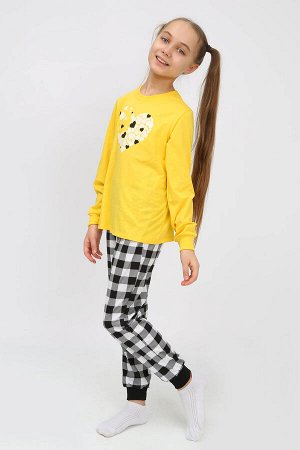 91232  Пижама для девочки (джемпер, брюки)
