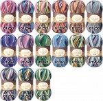 Пряжа BOHO NAKO 25% полиамид, 75% шерсть, 400 м, 100 гр.