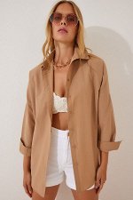 Женская рубашка Camel Oversize Long Basic DD00842