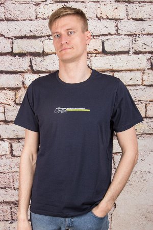 Футболка 5364 т.синий DEVOLL
