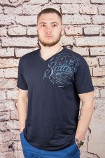 Футболка 5119 т.синий HEDRICY