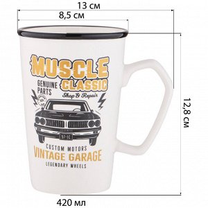 Кружка lefard "vintage garage" 420 мл (кор=36)