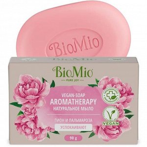 Мыло натуральное BioMio Bio-Soap Пион и Пальмароза 90 гр.