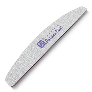 Пилка зебра луна 100/100  Patrisa-Nail