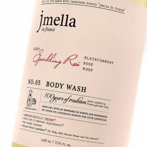 JMELLA Гель для душа In France Sparkling Rose' Body Wash, 1000ml