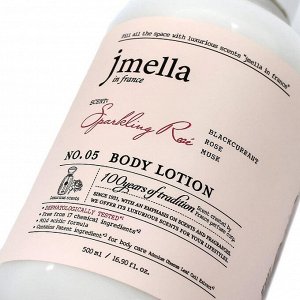 JMELLA Лосьон-молочко для тела  In France Sparkling Rose' Body Lotion, 500ml