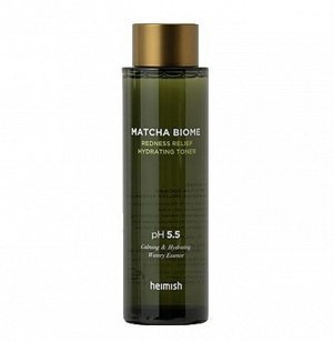 Heimish Тонер противовоспалительный на основе экстракта матча Toner Matcha Biome Redness Relief Hydrating, 30 мл