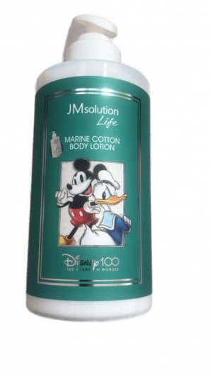 JMSolution Лосьон для тела с протеинами морского шелка Lotion Body Disney Life Marine Cotton, 500 мл