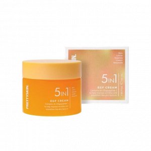 Крем для лица Пептиды (скин+лосьон+эссенция+крем+ампула), 50 мл / PrettySkin Cream 5In1 E.g.f