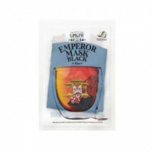 GPKJW Маска для лица тканевая с экстрактом черного чая Mask Emperor Tea Total Care Black Tea, 30 мл