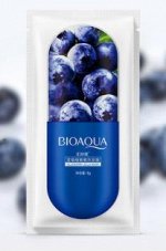 Несмываемая маска-гель ночная на основе экстракта голубики &quot; Bioaqua &quot; - увлажнение, питание  8 гр