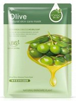 Оливковая маска «BIOAQUA» для лица – очищение, питание. 30 гр