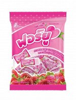 Конфета жевательная Boonprasert &quot;For You&quot; Strawberry со вкусом клубники, м/у 140г, 1/50